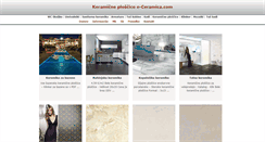 Desktop Screenshot of keramika.si